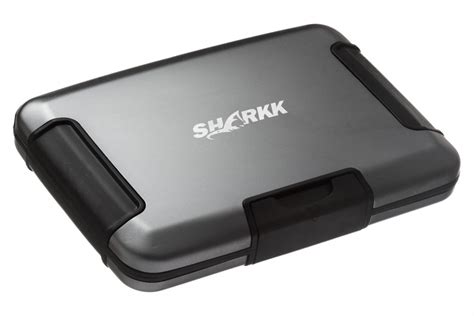 sharkk rfid protected aluminum wallet|large aluminum wallet.